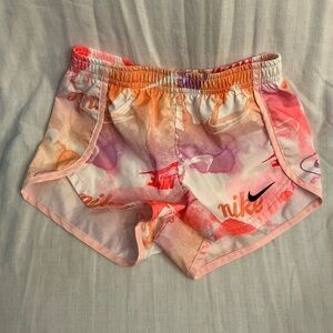 Nike Dri-FIT Pink and Orange Shorts‎